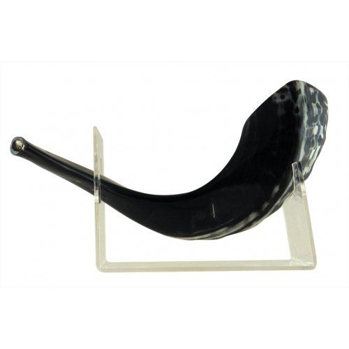 Lucite Shofar Stand for Small Ram Shofar Horn Length Up To 15 Inches