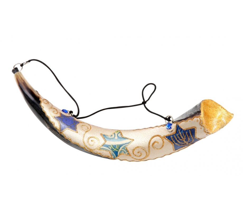 7 Branch Menorah Star of David Anointing Yemenite Shofar