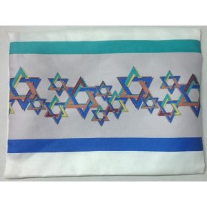 Stars of David Prayer Shawl Bag
