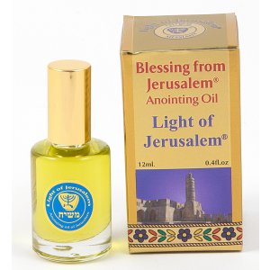 GOLD SERIES - Blessing from Jerusalem Light of Jerusalem Anointing Oil 0.4 fl.oz