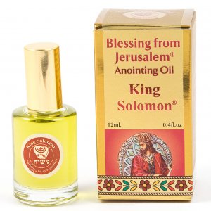 GOLD SERIES - Blessing from Jerusalem King Solomon Anointing Oil 0.4 fl.oz