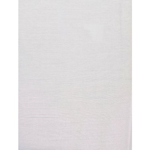 Acrylic Non-Slip Prayer Shawl, Checkerboard Textured Weave - Blue and Silver Stripes