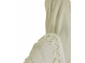 Acrylic Tallit Prayer Shawl with White and Silver Stripes - Talitania
