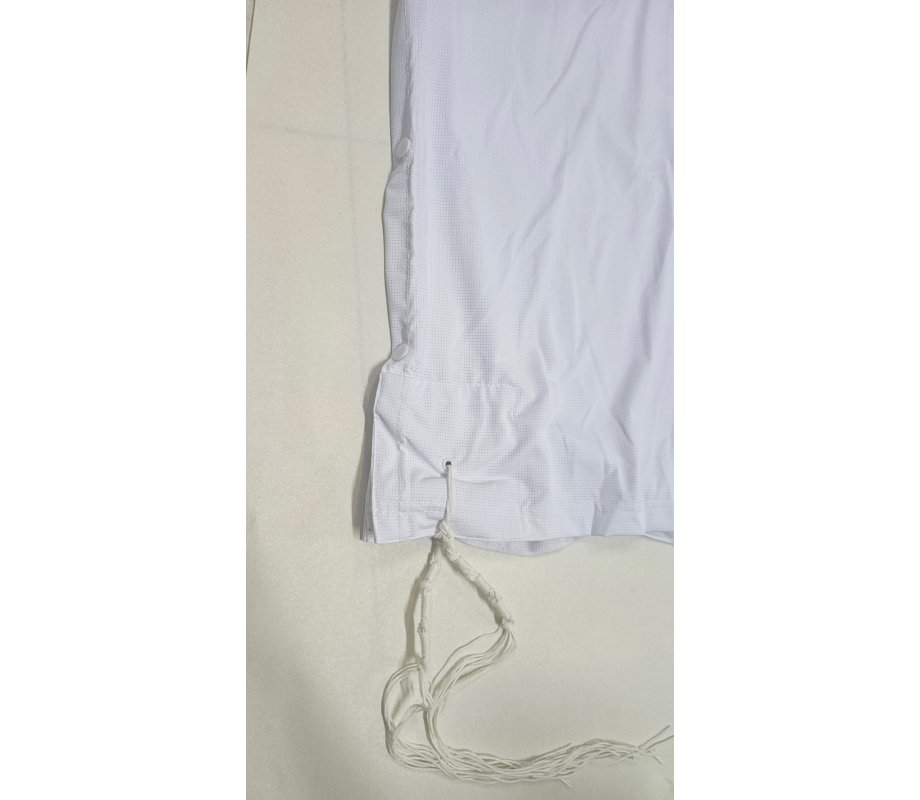 Adult Dry-Fit T-Shirt with Tzitzit Attached - White