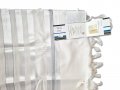 Barak Talitnia, Lightweight Wool Tallit Prayer Shawl Non-slip - Silver Stripes