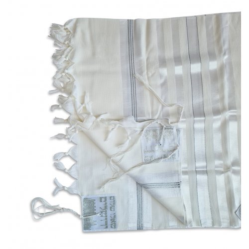 Black-Striped Classic Wool Tallit Katan