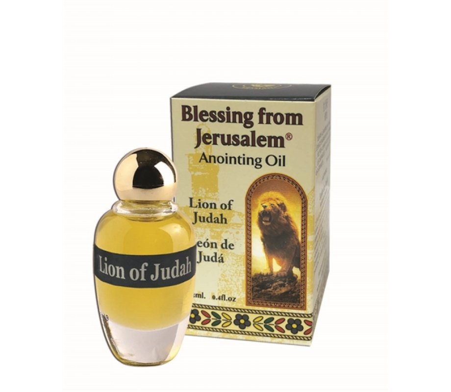 Blessing from Jerusalem - Lion of Judah Anointing Oil 0.4 fl.oz