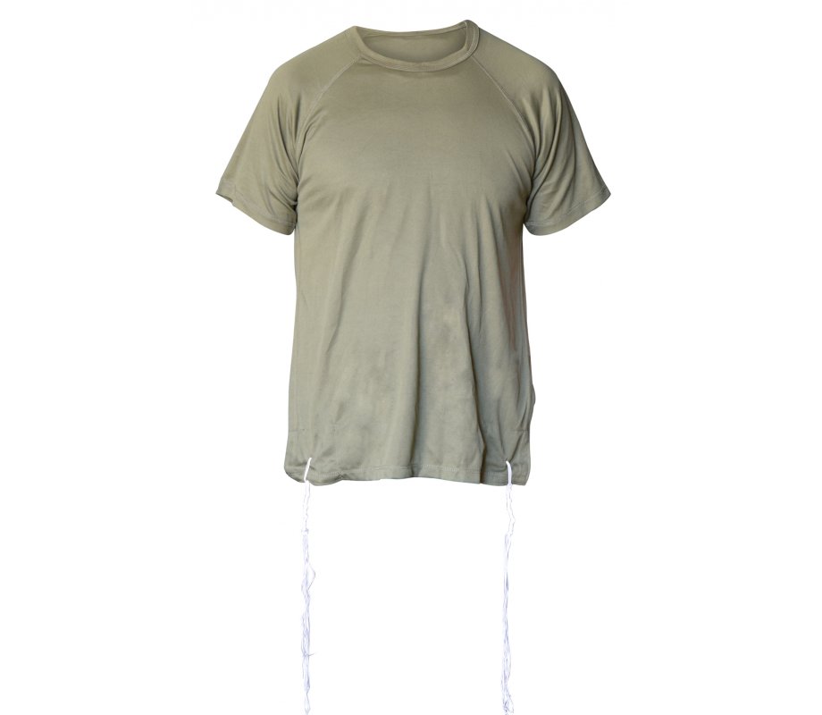 Dry-Fit T-Shirt with Kosher Tzitzit Attached - White