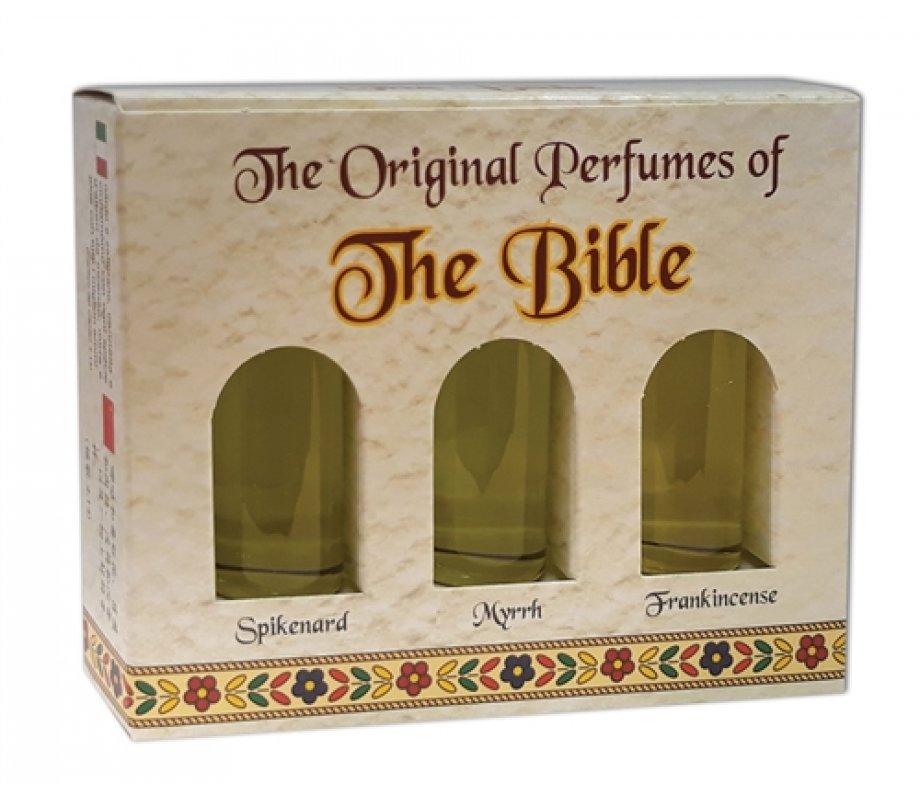Ein Gedi Trio Anointing Oil - Myrrh Frankincense and Spikenard 10 ml