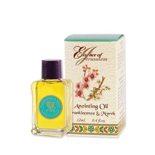 Frankincense and Myrrh - Essence of Jerusalem Anointing Oil 12 ml.