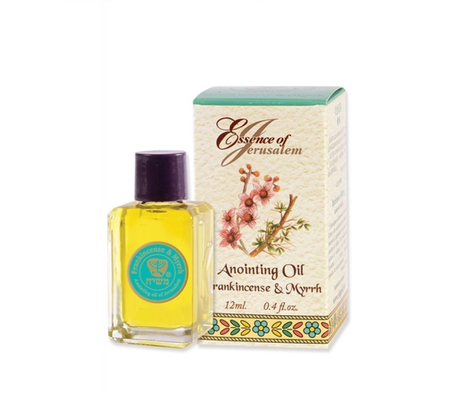 Frankincense and Myrrh - Essence of Jerusalem Anointing Oil 12 ml.