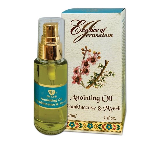 Frankincense and Myrrh - Essence of Jerusalem Anointing Oil 30 ml.