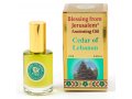 GOLD SERIES - Blessing from Jerusalem Cedar of Lebanon Anointing Oil 0.4 fl.oz