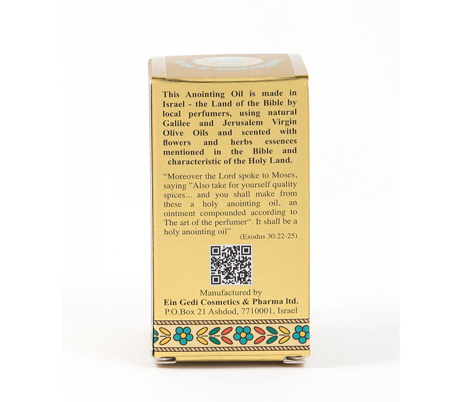 GOLD SERIES - Blessing from Jerusalem Frankincense & Myrrh Anointing Oil 0.4 fl.oz