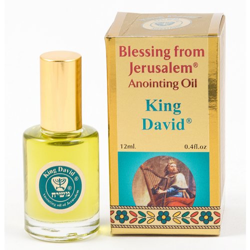 GOLD SERIES - Blessing from Jerusalem King David Anointing Oil 0.4 fl.oz