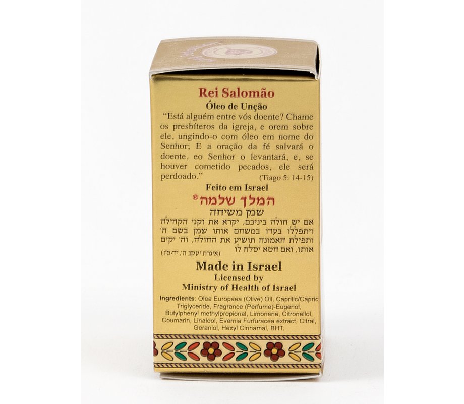 GOLD SERIES - Blessing from Jerusalem King Solomon Anointing Oil 0.4 fl.oz