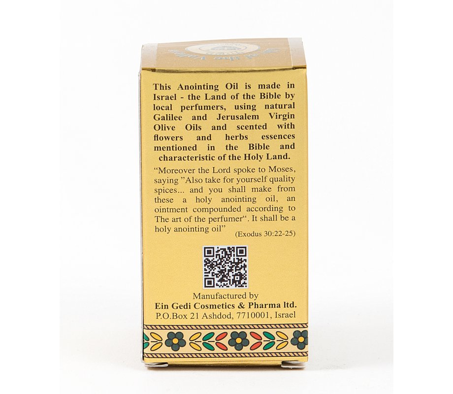 GOLD SERIES - Blessing from Jerusalem Lily of the Valleys Anointing Oil 0.4 fl.oz