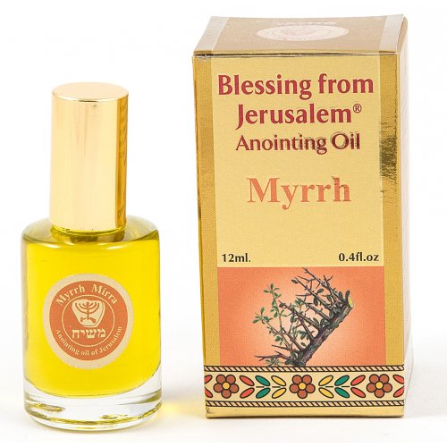 GOLD SERIES - Blessing from Jerusalem Myrrh Anointing Oil 0.4 fl.oz