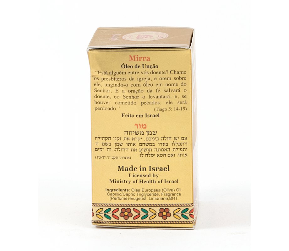 GOLD SERIES - Blessing from Jerusalem Myrrh Anointing Oil 0.4 fl.oz