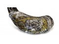 Gold and Silver Decorative Rams Horn Shofar - Raised Lion of Judah Image