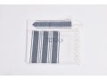 Hallelujah Wool Tallit Non Slip Prayer Shawl - Blue and Black Stripes