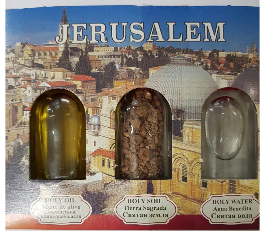 Holy Land Set of 3 Bottles - Jerusalem