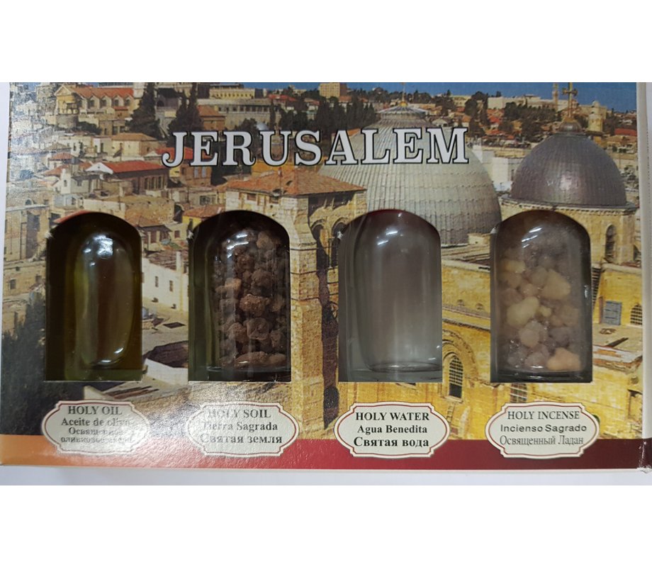 Holy Land Set of 4 Bottles - Jerusalem