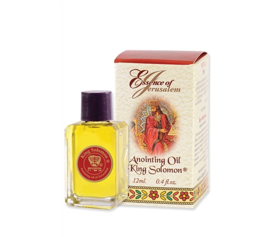 King Solomon - Essence of Jerusalem Anointing Oil 12 ml.