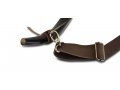 Leather Shoulder Strap for Carrying Yemenite Shofar Kudu Horn on Shoulder