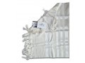 Lightweight Wool Non-slip Barak Prayer Shawl Tallit with White Stripes - Talitnia,