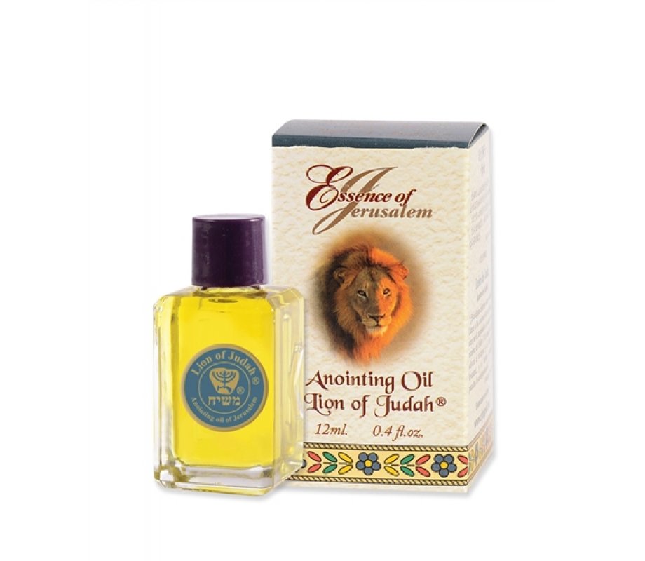 Lion of Judah - Essence of Jerusalem Anointing Oil 12 ml.