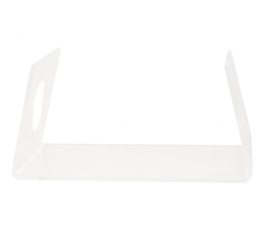 Lucite Ram's Horn Shofar Stand for Medium Length 11-18 Inches Shofar