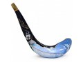 MYSHOFAR Jacobs Ladder Design on Decorated Hand Painted Ram's Horn Shofar -