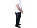 Men's T-Shirt with Attached Kosher Tzitzit - White