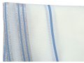 Noam Lightweight Nonslip Acrylic Tallit Prayer Shawl, Light Blue and Silver Stripes