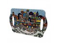 Serving Tray with Colorful Armenian Style Jerusalem Images