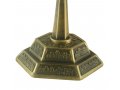 Seven Branch Copper Menorah, Jerusalem Images - Choose 8.6 or 5.3