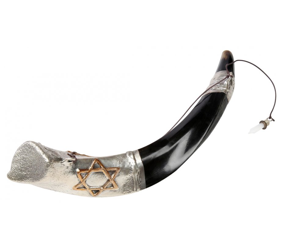 Star of David Anointing Yemenite Shofar