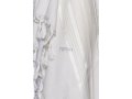 Victory LaMenatzeach Wool Tallit Non Slip Prayer Shawl - White and Silver Stripes